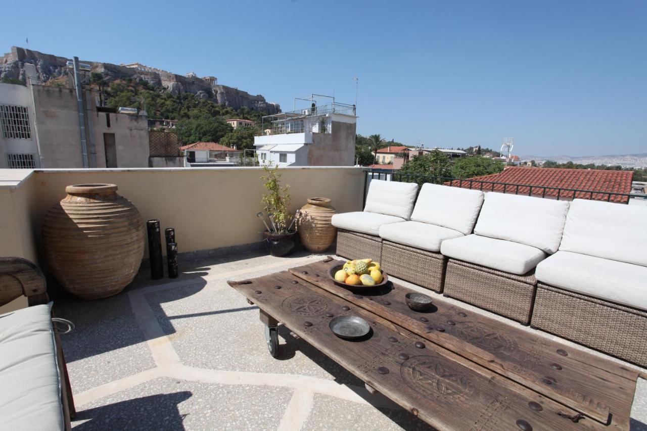 Plaka Two-Storey Penhouse With Acropolis Views Pl6 Atina Dış mekan fotoğraf