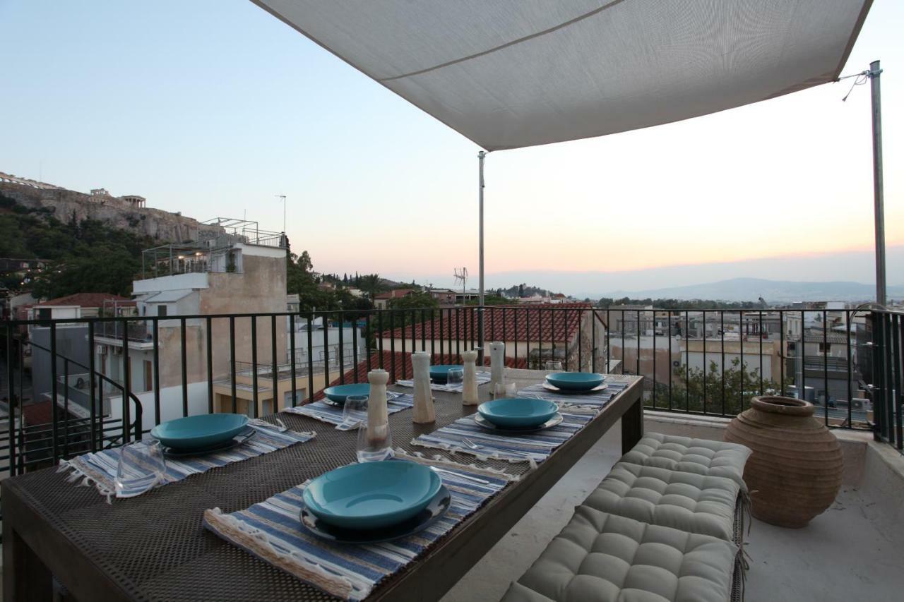 Plaka Two-Storey Penhouse With Acropolis Views Pl6 Atina Dış mekan fotoğraf