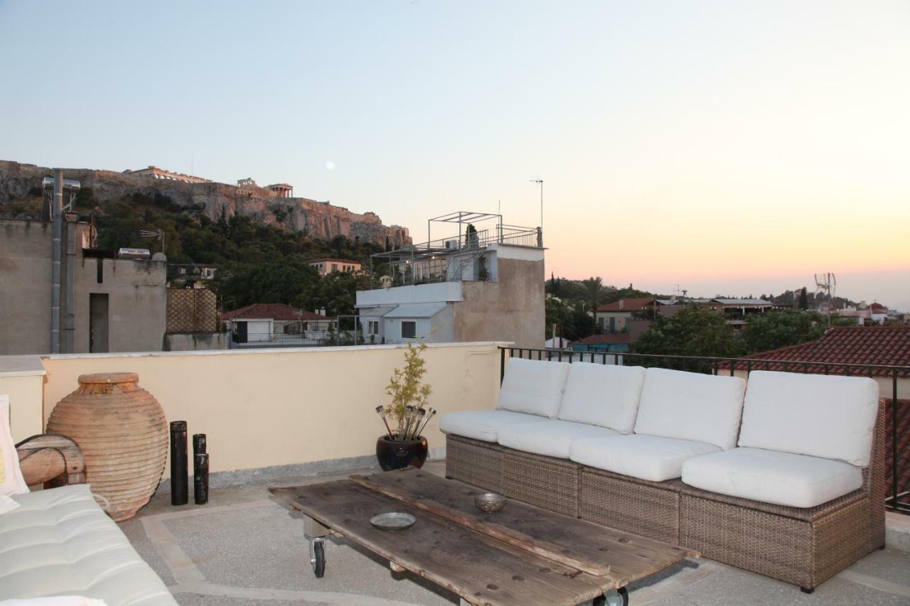 Plaka Two-Storey Penhouse With Acropolis Views Pl6 Atina Dış mekan fotoğraf