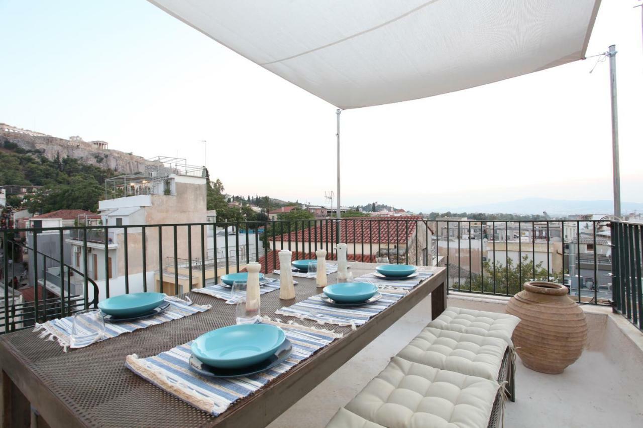 Plaka Two-Storey Penhouse With Acropolis Views Pl6 Atina Dış mekan fotoğraf